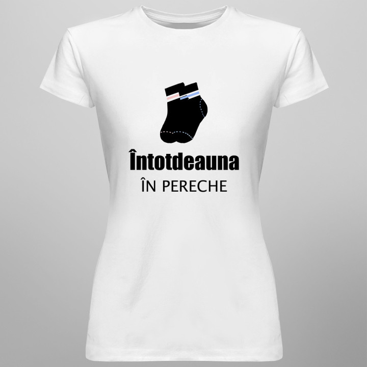 Soție fericită  - T-shirt pentru femei cu imprimeu