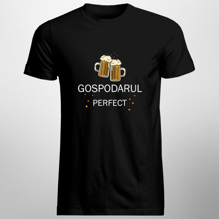 Gospodarul perfect -  tricou pentru bărbați cu imprimeu
