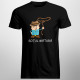 Soţul mătură - tricou pentru bărbați cu imprimeu