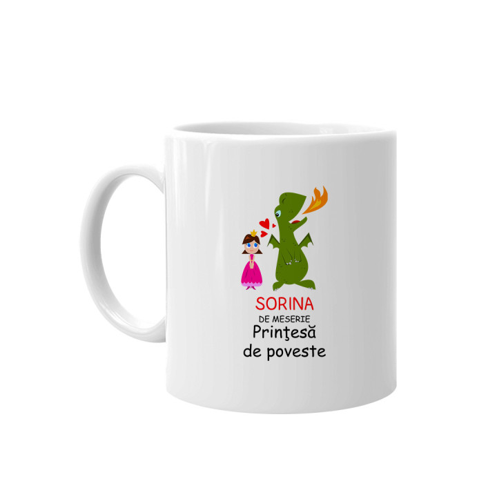 De meserie Prinţesă de poveste - cană
