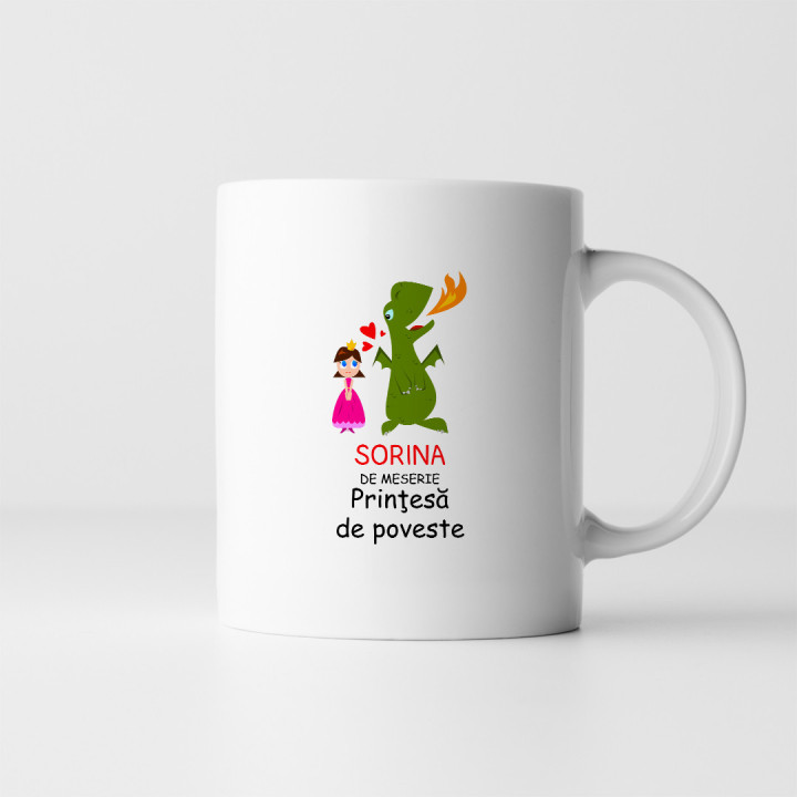 De meserie Prinţesă de poveste - cană