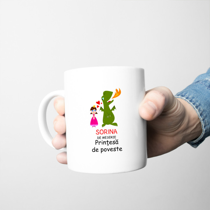 De meserie Prinţesă de poveste - cană