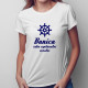 Bunica - soția capitanului vasului - T-shirt pentru femei cu imprimeu