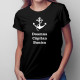 Doamna Căpitan Bunica- tricou pentru femei cu imprimeu