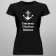 Doamna Căpitan Bunica- tricou pentru femei cu imprimeu