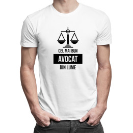Cel mai bun avocat din lume  - T-shirt pentru bărbați cu imprimeu