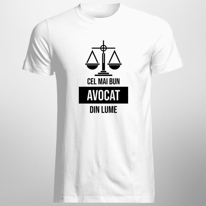 Cel mai bun avocat din lume  - T-shirt pentru bărbați cu imprimeu