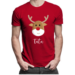 Tricou cu ren - tata -  tricou pentru bărbați cu imprimeu
