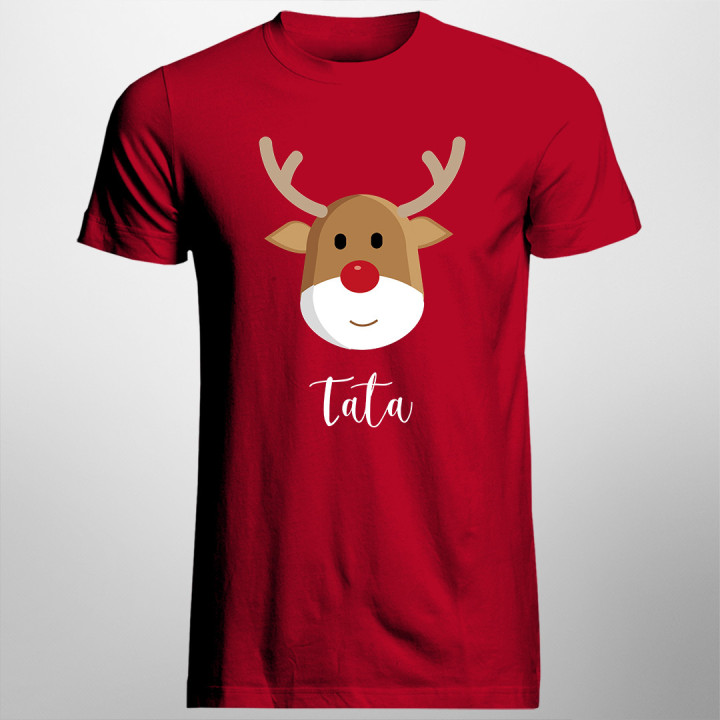 Tricou cu ren - tata -  tricou pentru bărbați cu imprimeu