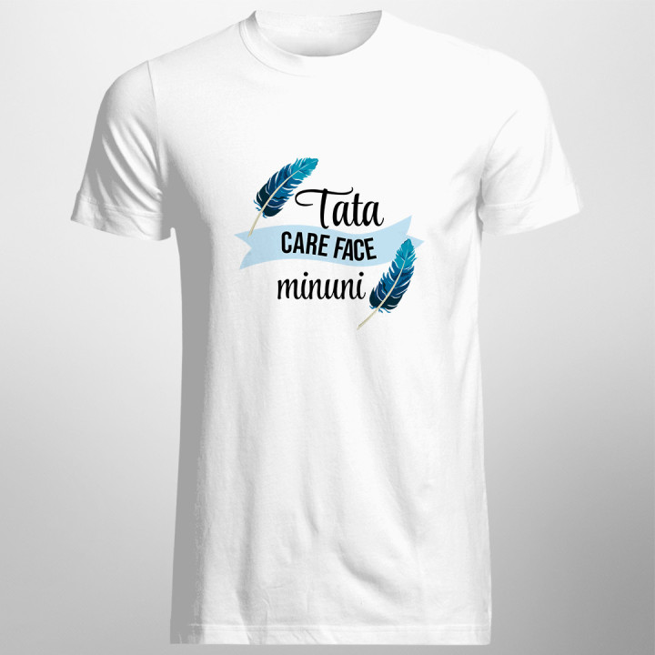 Tata care face minuni - T-shirt pentru bărbați cu imprimeu