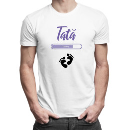 Tată loading ... - T-shirt pentru bărbați cu imprimeu