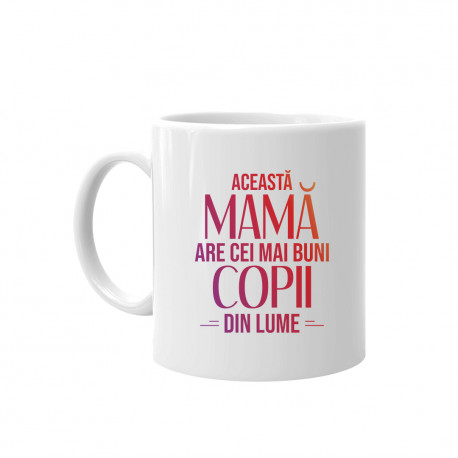 Această mamă are cei mai buni copii - cană