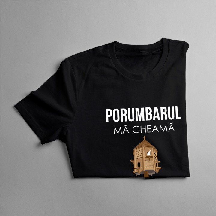 Porumbarul mă cheamă trebuie să plec -  tricou pentru bărbați cu imprimeu