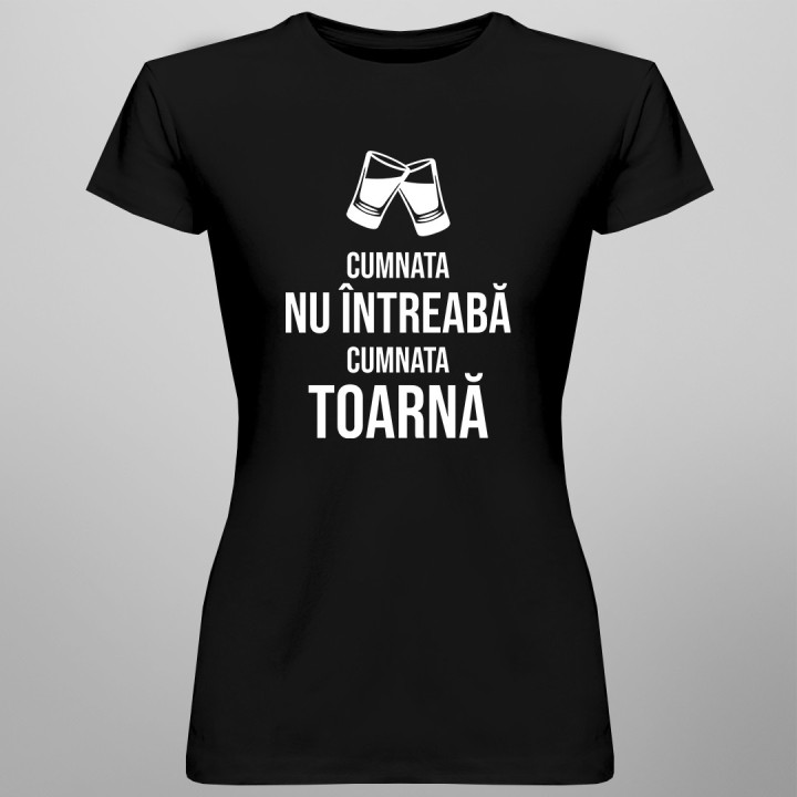 Când piciorul meu atinge podeaua dimineața  - tricou pentru femei cu imprimeu