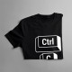 Ctrl+C - tricou pentru bărbați cu imprimeu