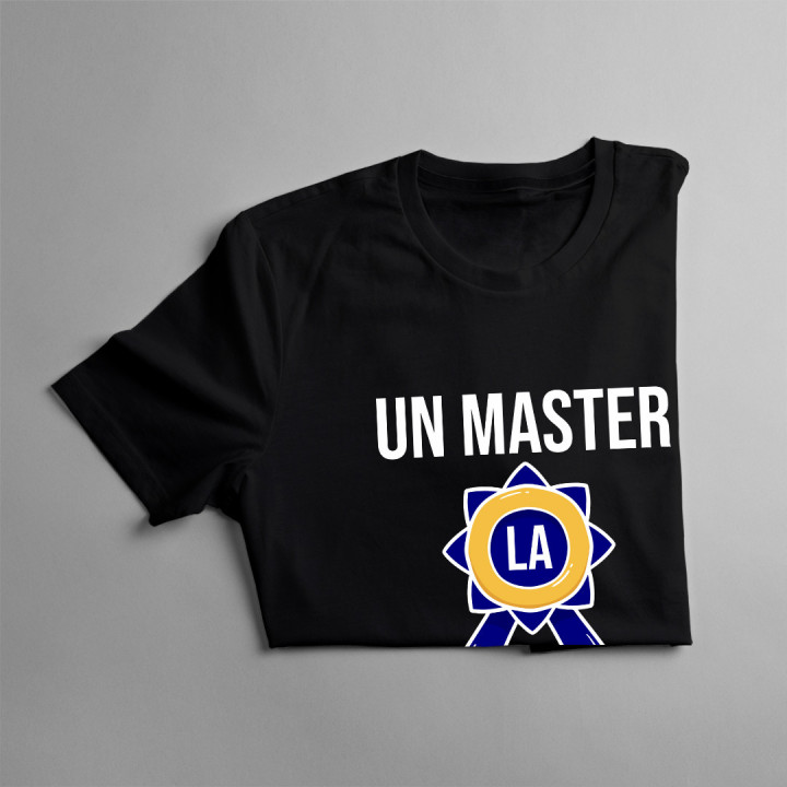 Un master la medalie -  tricou pentru bărbați cu imprimeu