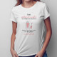 Sunt stilist de unghii - T-shirt pentru femei cu imprimeu