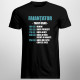 Faianțator - tarif orar - tricou pentru bărbați cu imprimeu