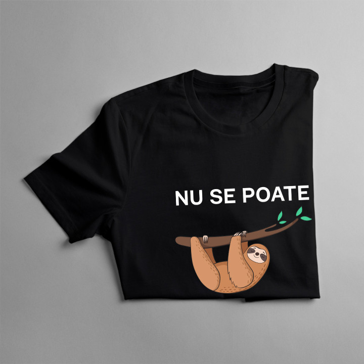 Nu se poate, sunt ocupată - tricou pentru femei cu imprimeu