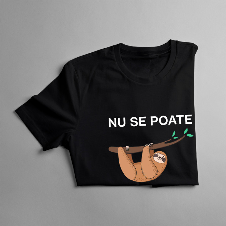 Nu se poate, sunt ocupat -  tricou pentru bărbați cu imprimeu