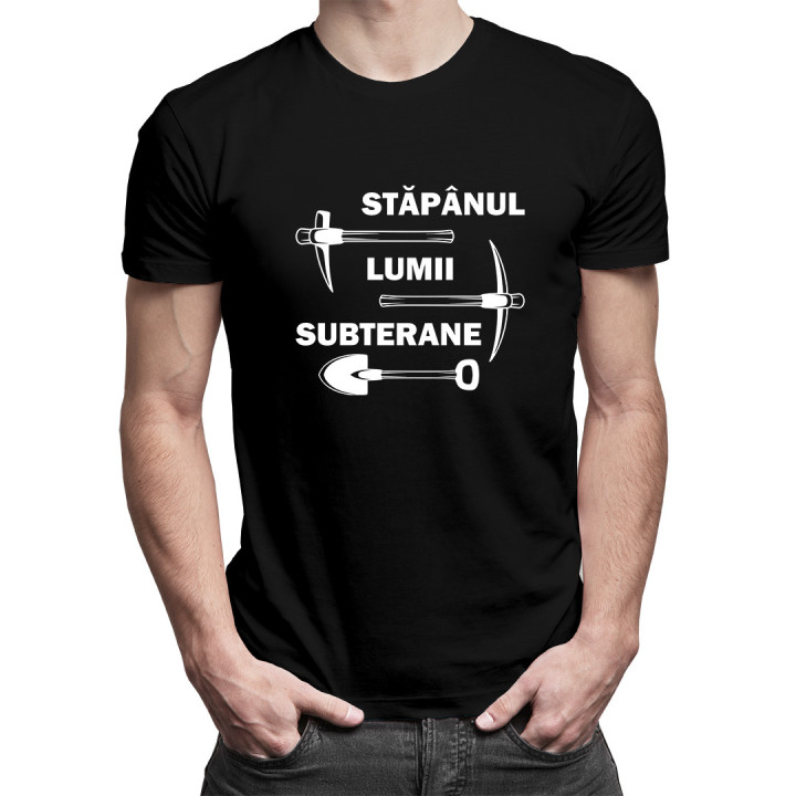 Stăpânul lumii subterane -  tricou pentru bărbați cu imprimeu