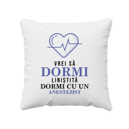 Vrei să dormi liniștită? Dormi cu un anestezist - pernă