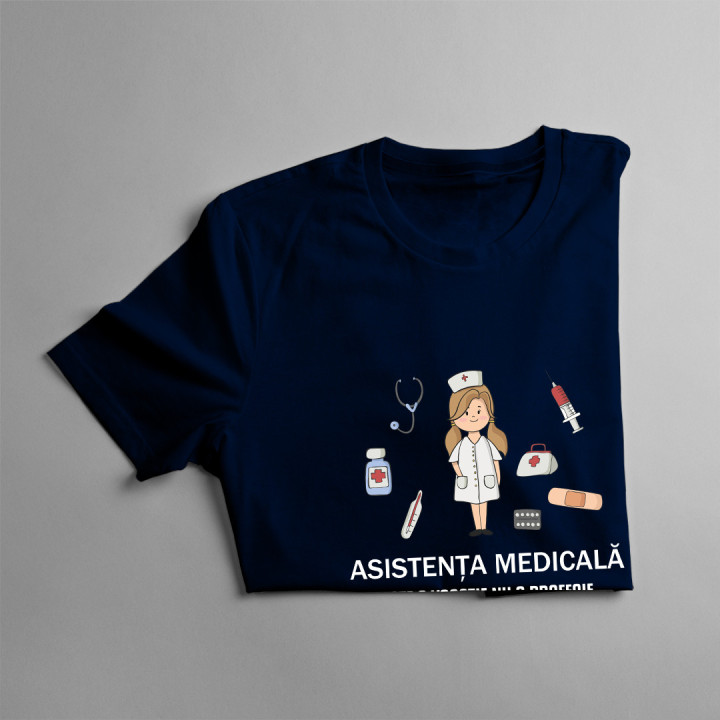Asistența medicală este o vocație nu o profesie - T-shirt pentru femei cu imprimeu