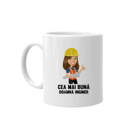 Cea mai bună Doamnă inginer - cană