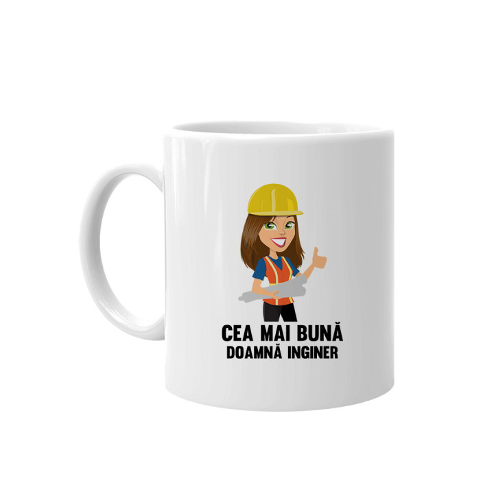 Cea mai bună Doamnă inginer - cană