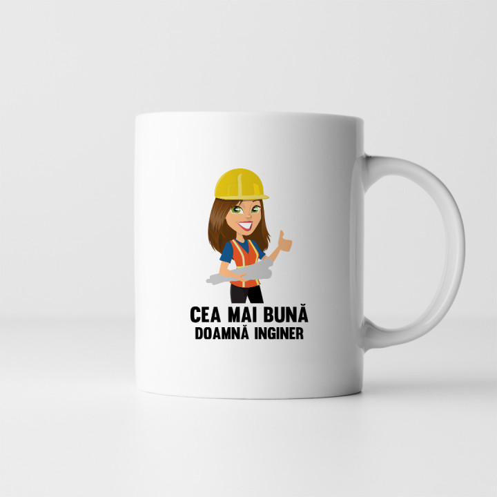 Cea mai bună Doamnă inginer - cană
