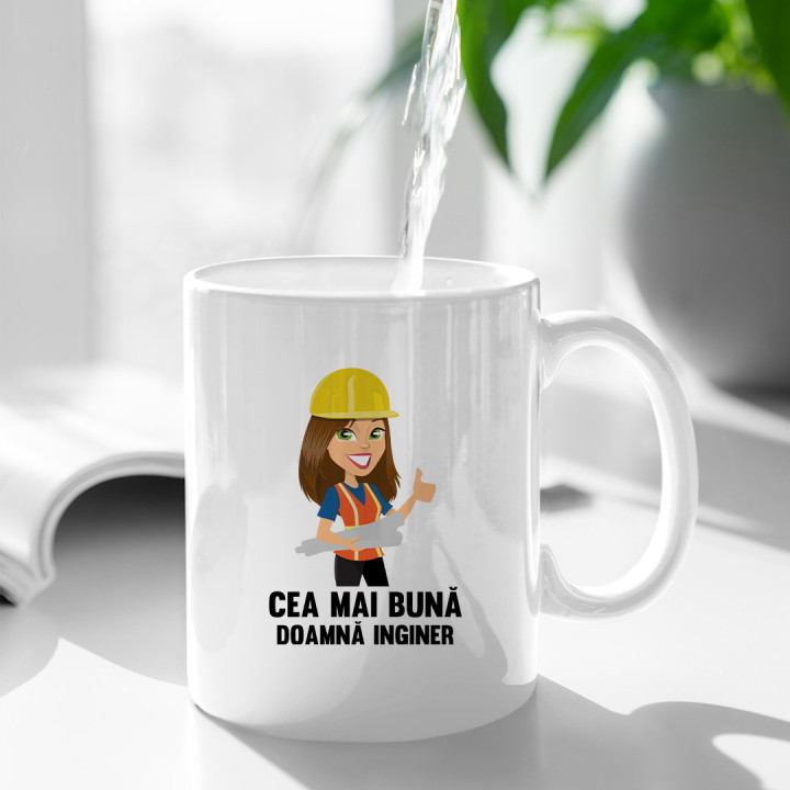 Cea mai bună Doamnă inginer - cană