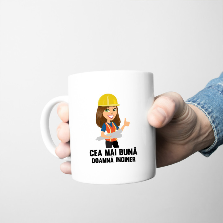 Cea mai bună Doamnă inginer - cană