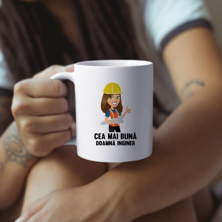 Cea mai bună Doamnă inginer - cană