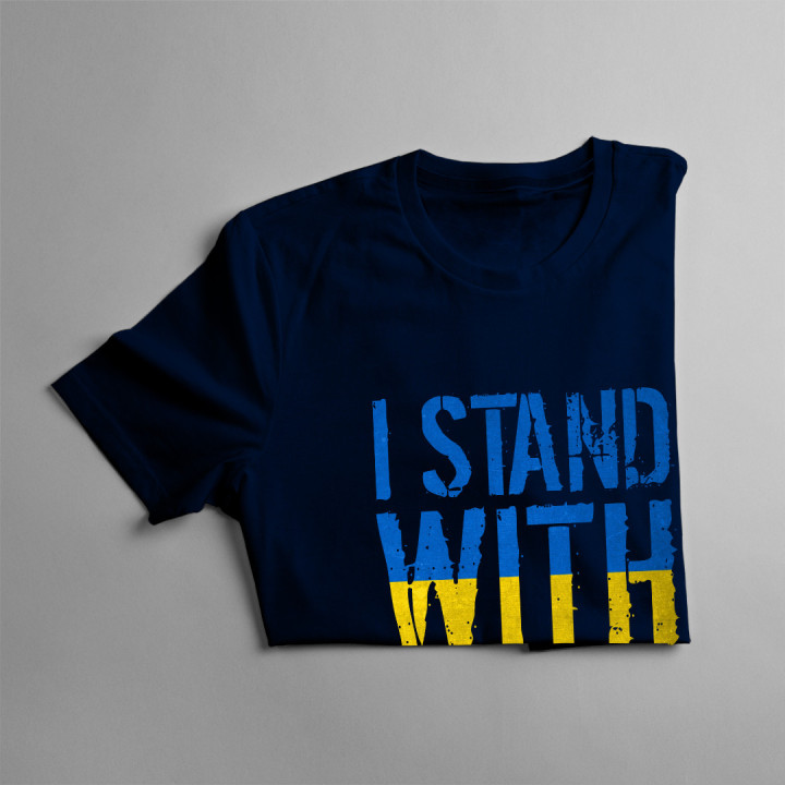 I stand with Ukraine -  tricou pentru bărbați cu imprimeu