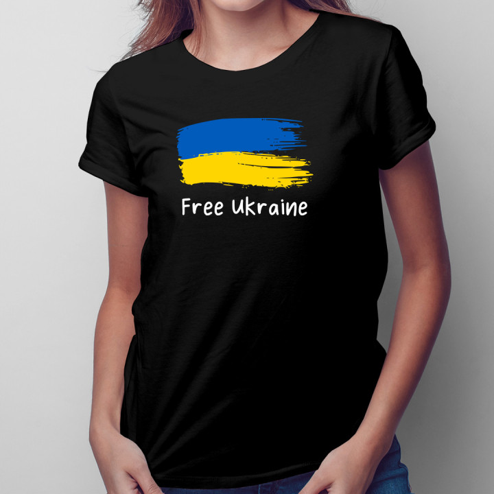Free Ukraine - tricou pentru femei cu imprimeu