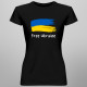 Free Ukraine - tricou pentru femei cu imprimeu