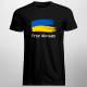 Free Ukraine - tricou pentru bărbați cu imprimeu