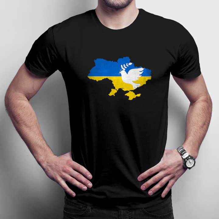 Ucraina liberă -  tricou pentru bărbați cu imprimeu