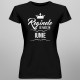REDUCERI! Reginele se nasc în iunie - tricou pentru femei cu imprime