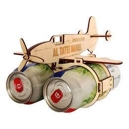 AVION PENTRU BERE Avionul de bere al tatei (nume) - avion cu gravură - produs personalizat