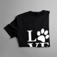Love animals - tricou pentru femei cu imprimeu