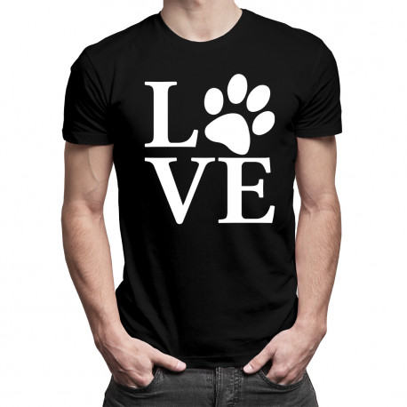 Love animals - tricou pentru bărbați cu imprimeu