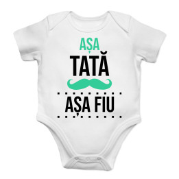 Așa tată, așa fiu - body pentru copii