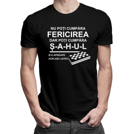 Nu poți cumpăra fericirea, dar poți cumpăra șahul - tricou pentru bărbați cu imprimeu