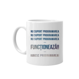 Nu suport programarea - cană