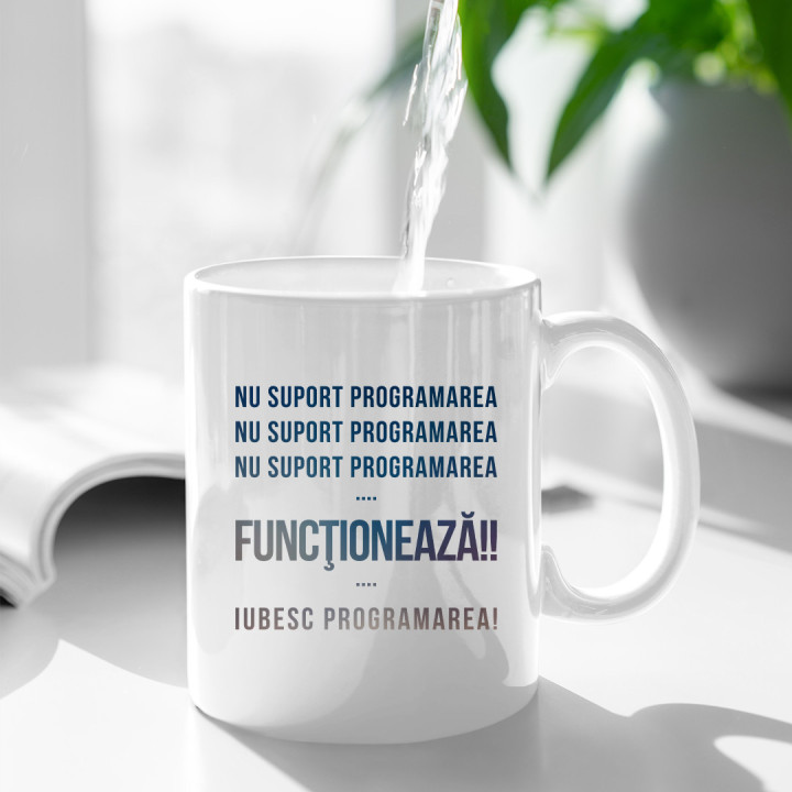 Nu suport programarea - cană