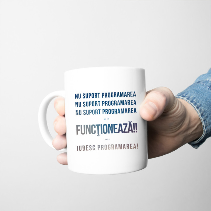 Nu suport programarea - cană