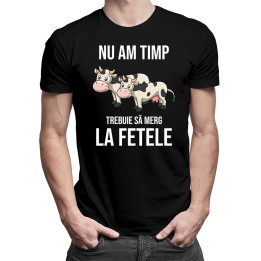 Vacile mă cheamă, trebuie să plec - tricou pentru bărbați cu imprimeu
