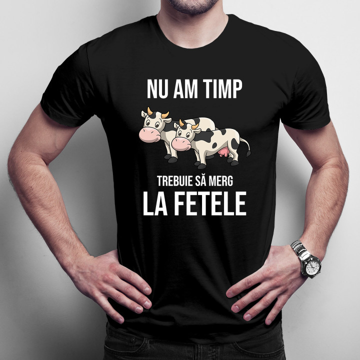 Vacile mă cheamă, trebuie să plec - tricou pentru bărbați cu imprimeu