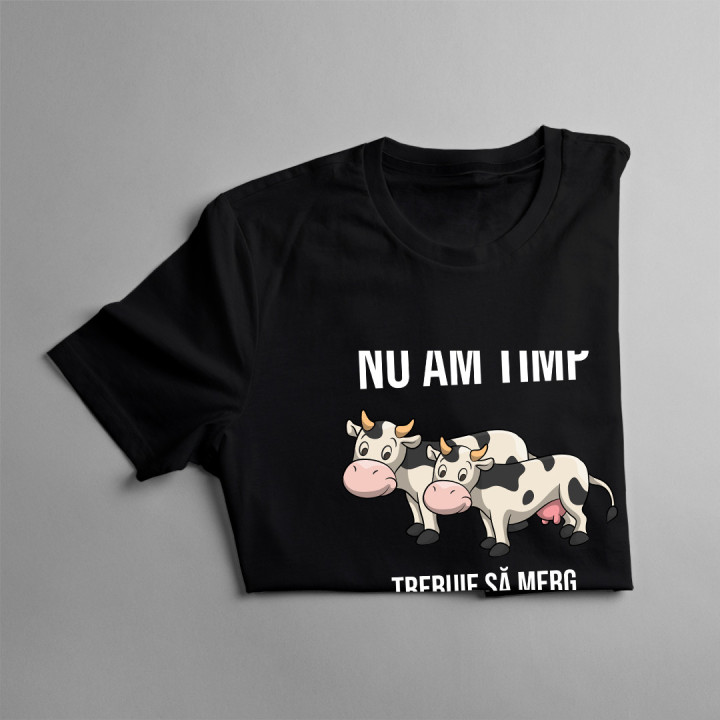 Vacile mă cheamă, trebuie să plec - tricou pentru bărbați cu imprimeu